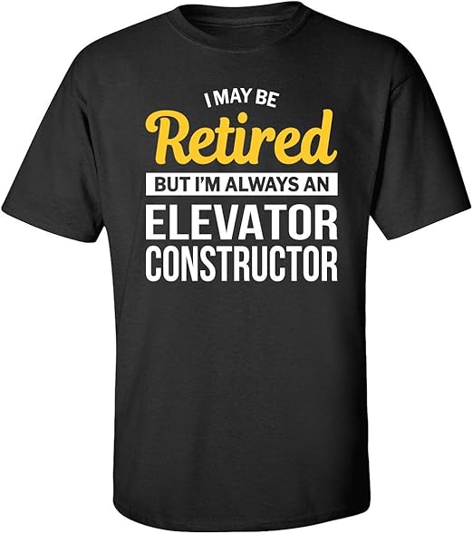 Amazon Retired Elevator Constructor Gift Funny Retirement Farewell 