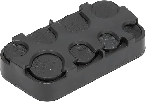 Soporte para monedas, organizador de cambios, almacenamiento universal, dispensador de dinero, mini clasificador de centavos, caja de diez centavos,