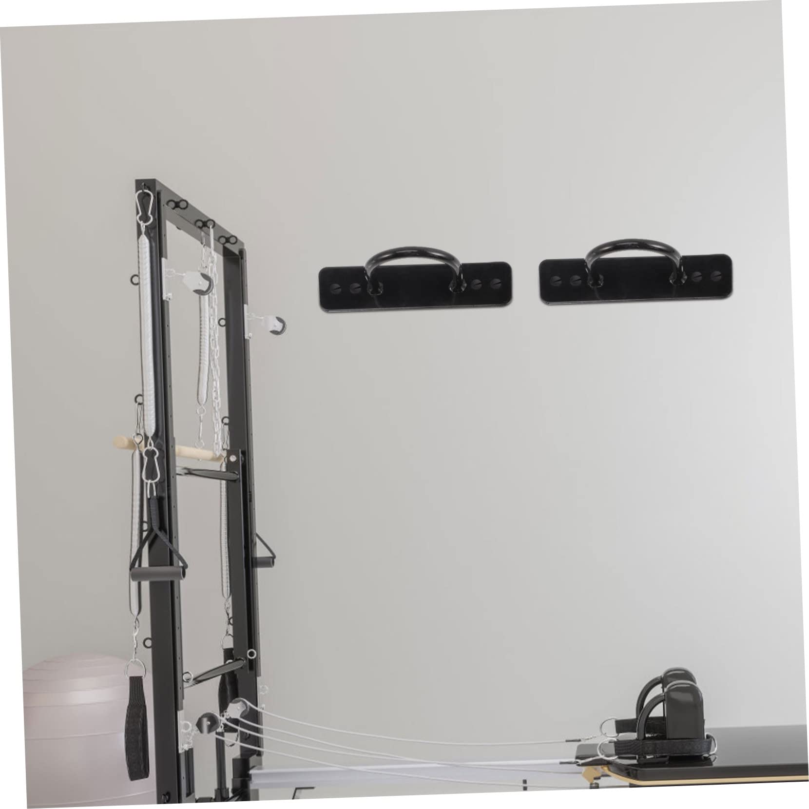 INOOMP Battle Rope Wandanker aus Edelstahl 2 Stück Belastbarer Seilanker für Yoga Fitness und Schaukeln Decken und Wandbefestigung für Krafttraining und Workout