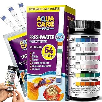 AQUA CARE PRO Paski testowe 6-1 do akwariów