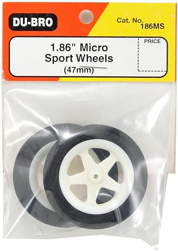 Miniatura 5 de Du-Bro 250MS 250 Micro Sport Wheel paquete de 2