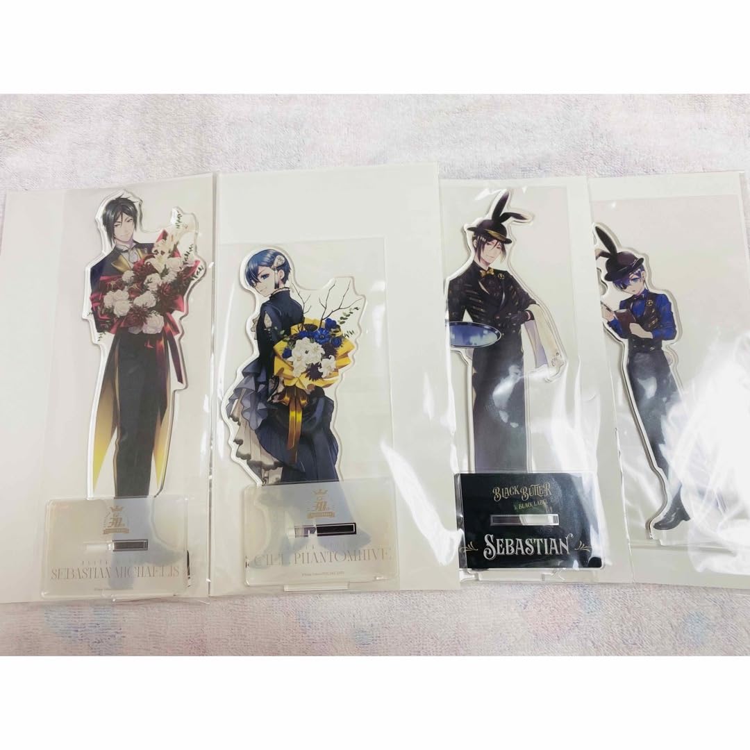 Amazon.co.jp: 黒執事 アクリルスタンド シエル セバスチャン G 