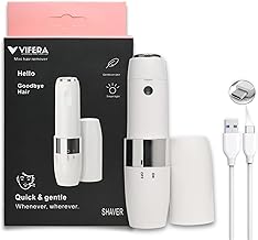 Facial Hair Remover Machine For Women - Face, Chin, Cheek, Eyebrow, Upper Lip Hair Remover for Women, USB RECHARGEABLE Epilator Machine(White) (White)