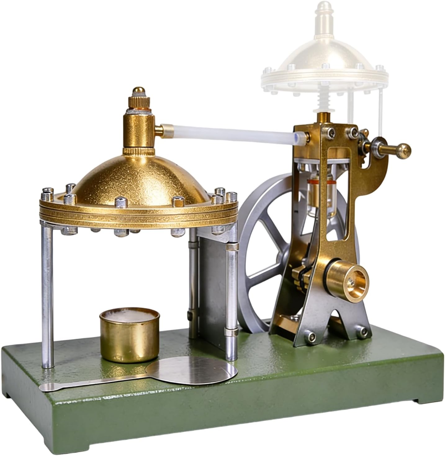 Professional Metal Powered Engine Model Physics Teaching Aid for Science Education and Classroom Demonstration Engine
