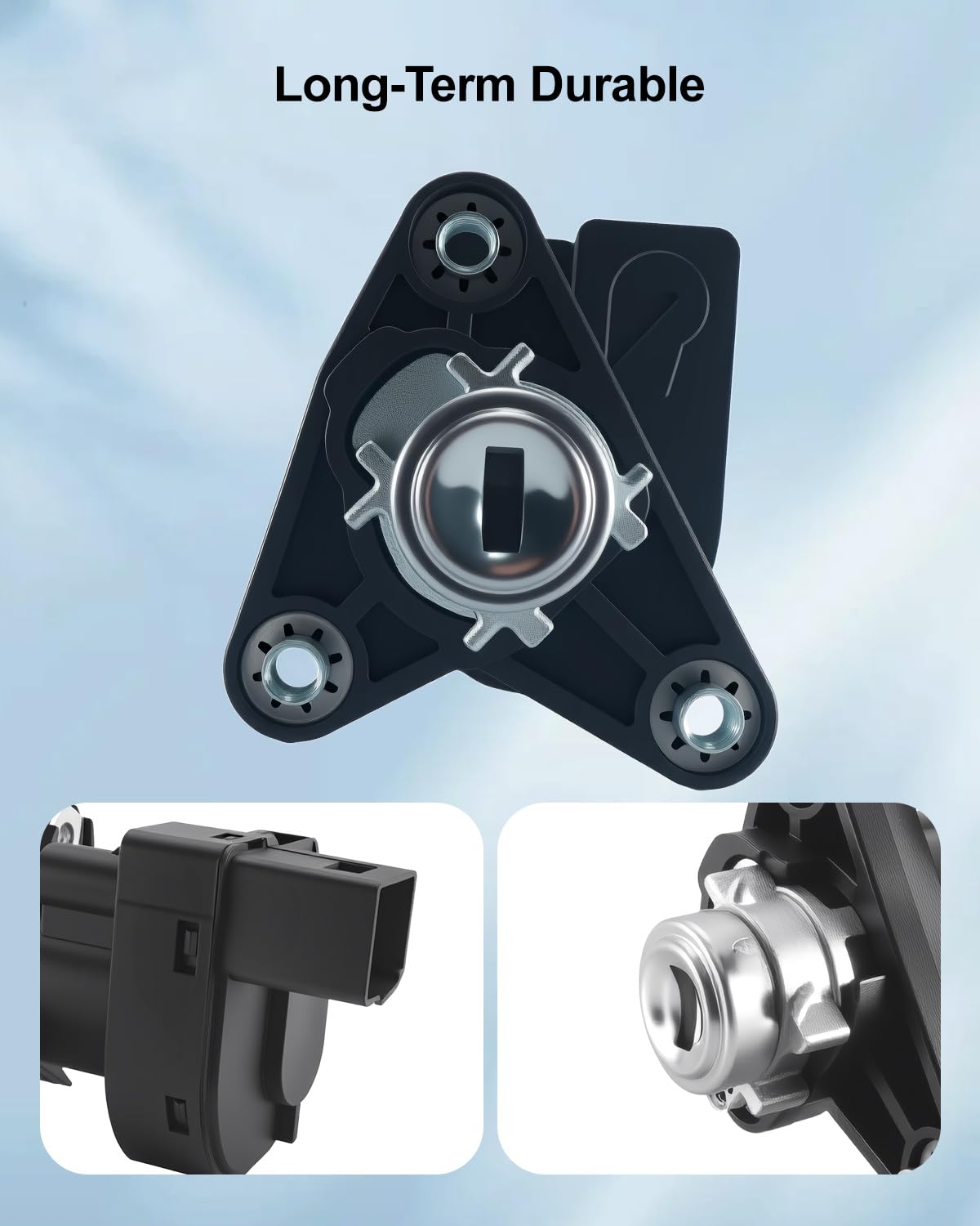 Ignition Switch Lock Cylinder with 2 Keys Fits for Chevrolet Malibu Saturn Aura Pontiac G6 2004-2012 Replace 15142952, Requires Manual Reprogramming