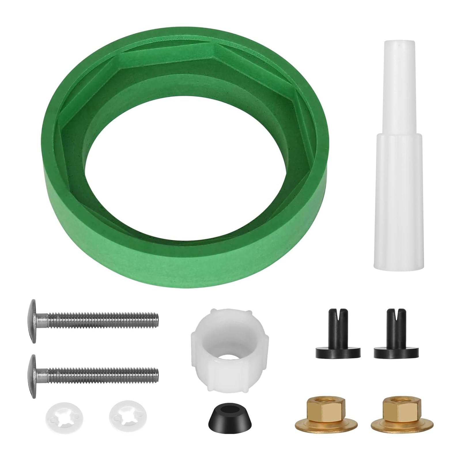 Elnwnnkc Multicolor 3Inch Toilet Tanks Gasket Angles Seal Washer Replacement Set Enduring To Bowl Coupling Repair Leakproof Gasket