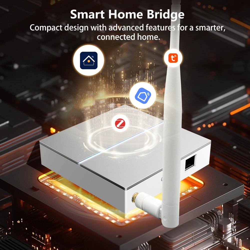 Tuya Zigbee Przewodowa dla Płynnego Inteligentnego Central Hub Obsługuje Różne Urządzenia Zigbee