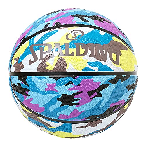 Spalding Lot de 2 ballons basketball taille 7 résistant outdoor et club de sport