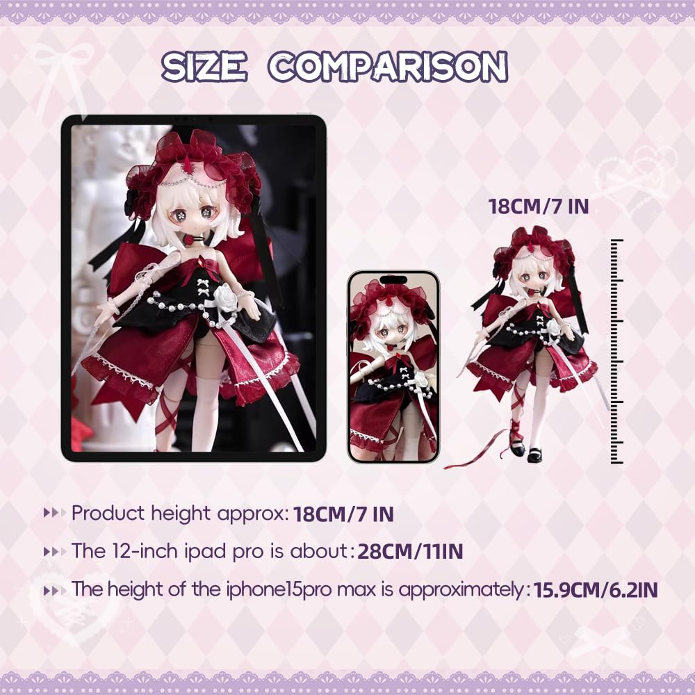 XiDonDon Heart of Creation Series Cute 1/12 BJD Doll Random Design