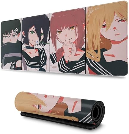 チェンソーマン パワー マキマ CHAINSAWMANマウスパッド Amazon.co.jp: マウスパッド ゲーミング チェンソーマン マキマ