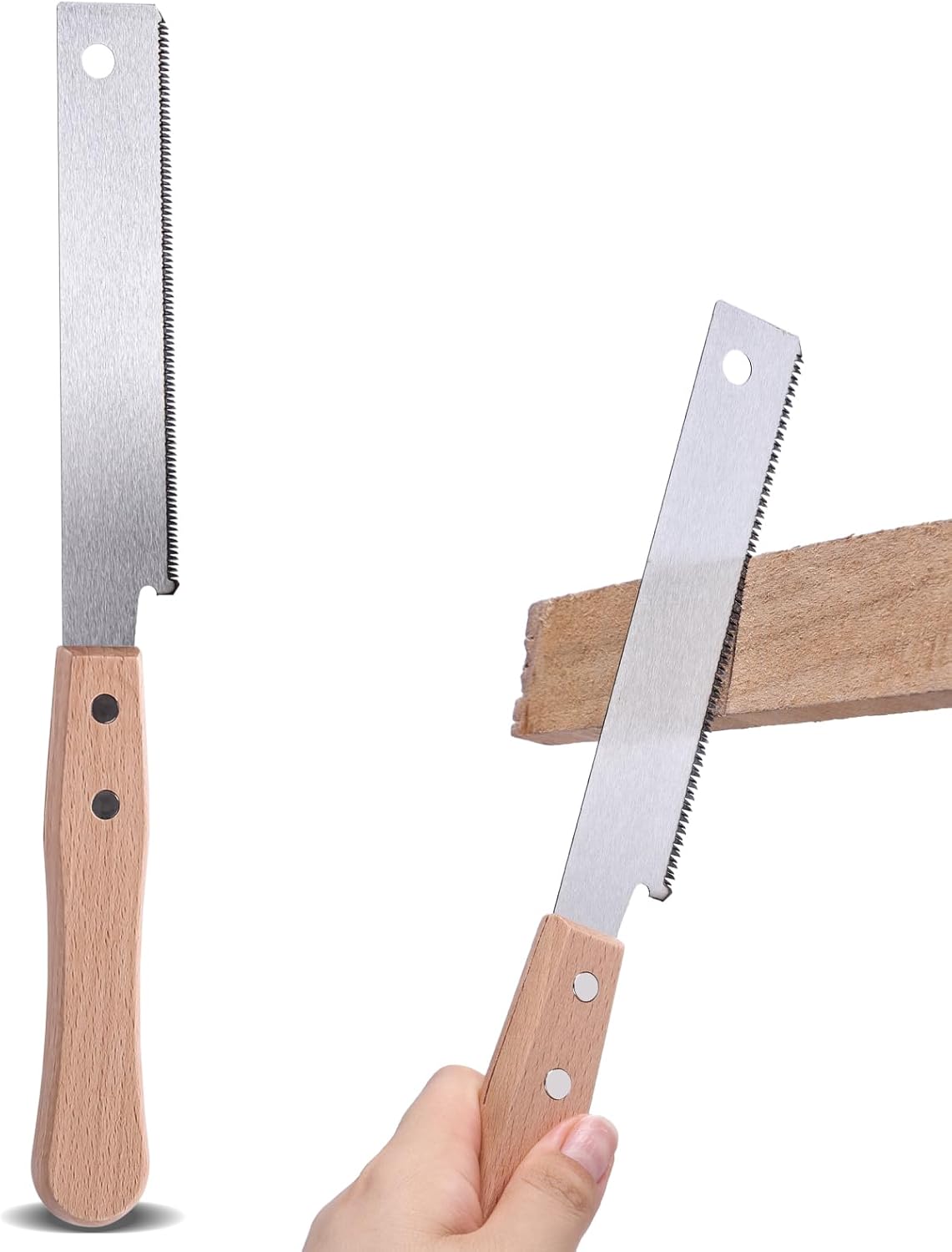 Japanese Hand Saw, Pull Saw Fine Tooth Wood Saw Hand Saw for Wood