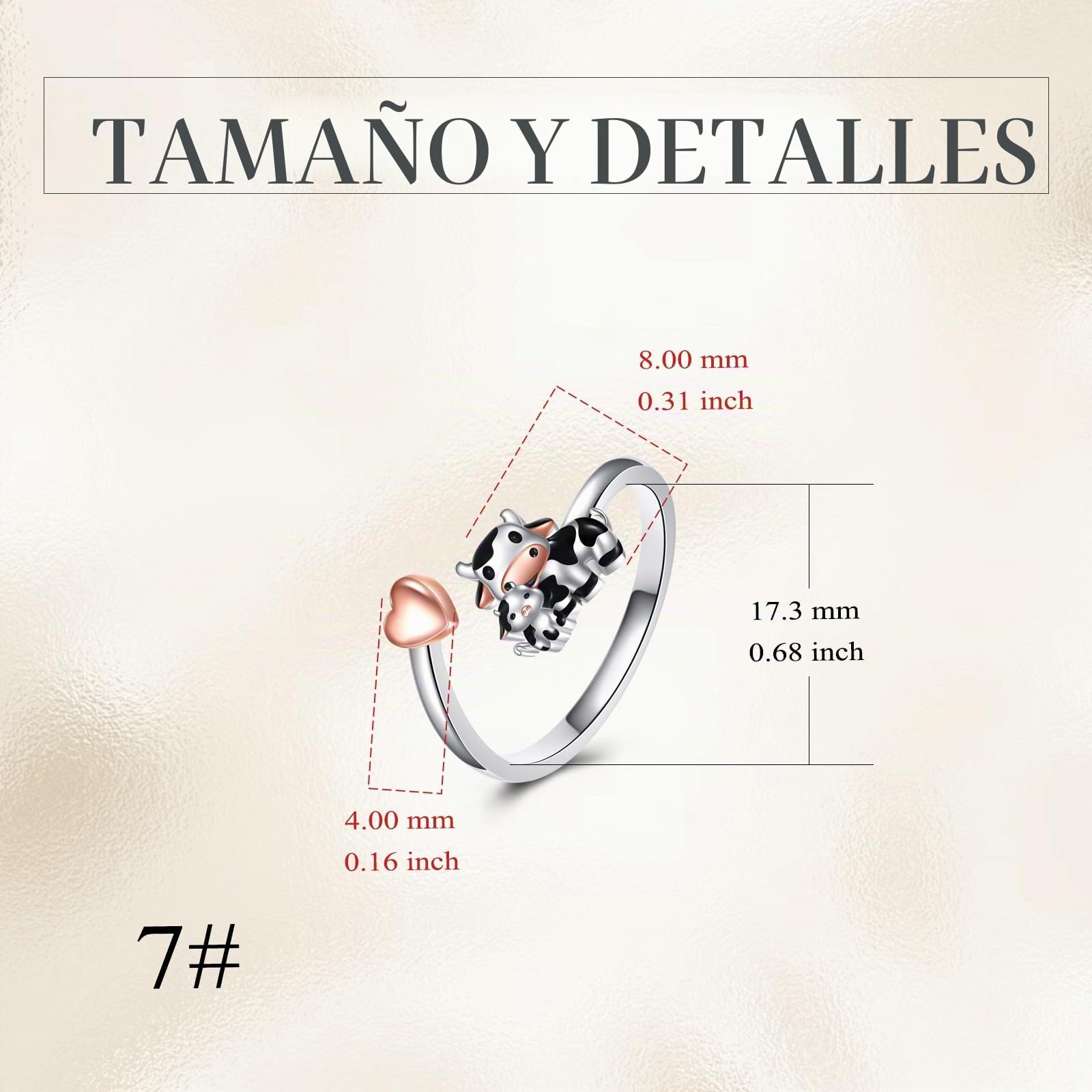 YFN Gato, elefante, rana, pingüino, panda, koala, perezoso Anillo de plata de ley 925 Anillo con extremo abierto Tamaño ajustable Lindo Animal Joyería Regalos para Mujeres Hombres