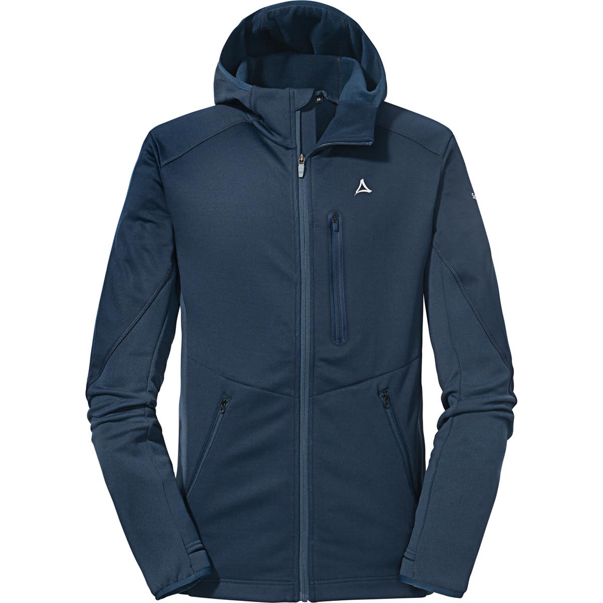 Schöffel Lodron M Men's Fleece Hoodie, Breathable Fleece Pullover with High Freedom of Movement, Functional Hoodie with Body Mapping Technology