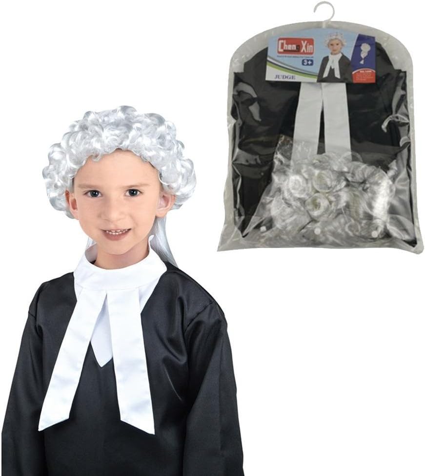 Luerme Lawyer Role Play Costume Set,Kids Lawyer DressUp Set, children