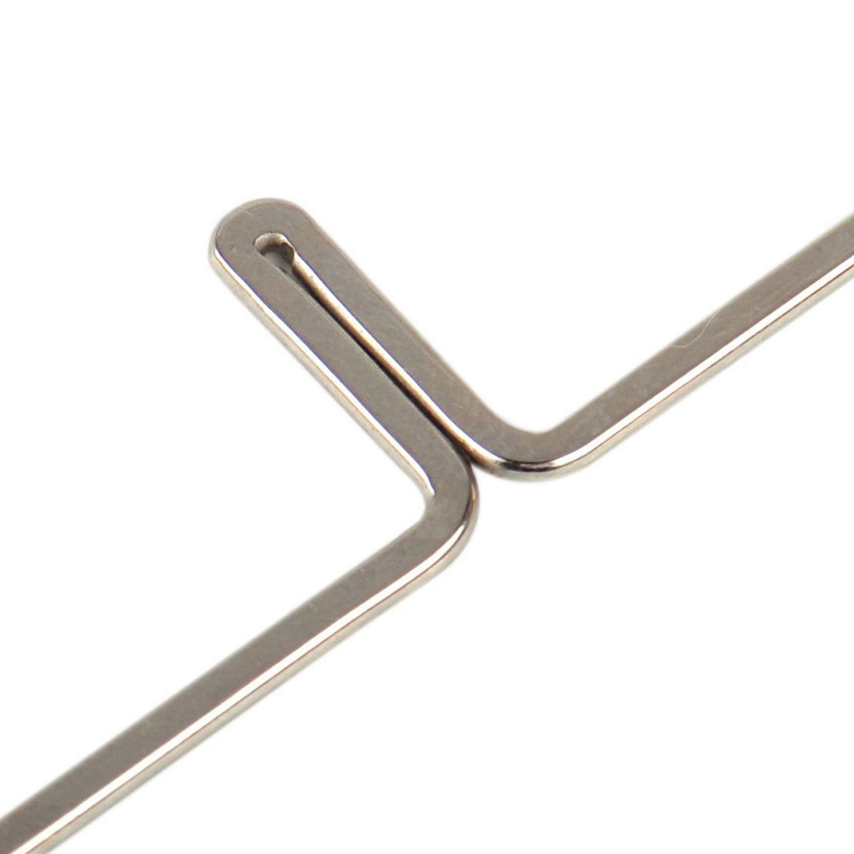 Aghi per Riparazione Macchine per Maglieria, 5 Aghi per Riparazioni a Doppia estremità, Accessori per Strumenti per Maglieria per Cucire Domestici in Acciaio Inossidabile per