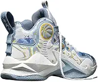 Tênis de basquete masculino com sola de borracha de malha antiderrapante tênis de corrida ao ar livre excelente aderência para botas de basquete esportivas