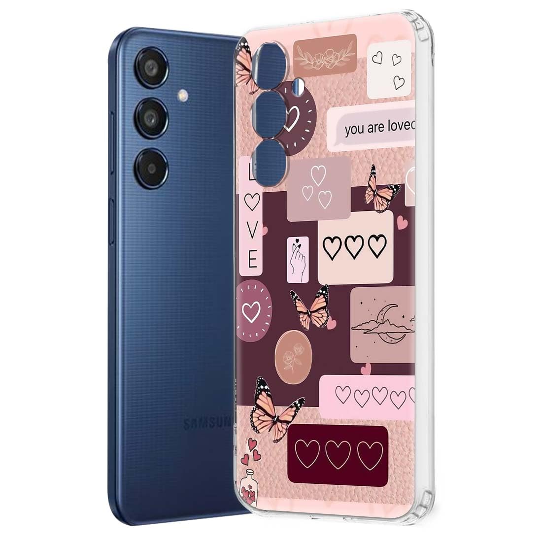 Fashionury Designer Case for Samsung M35 5G, Back Cover for Samsung Galaxy M35 5G, Printed Back Cover for Samsung M35 5G -D1186 (B0D9DFLRKX) Amazon Price History, Amazon Price Tracker