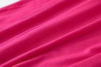 Vista 44 de Pantalones de algodón modal para mujer de AvaCostume, pantalones suaves para practicar yoga o deportes. Rojo vino