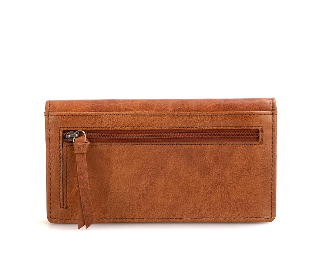 Spikes & Sparrow Kentucky Bi-Fold Wallet portfel damski, brązowy, 17 x 4 x 9 cm, Casual