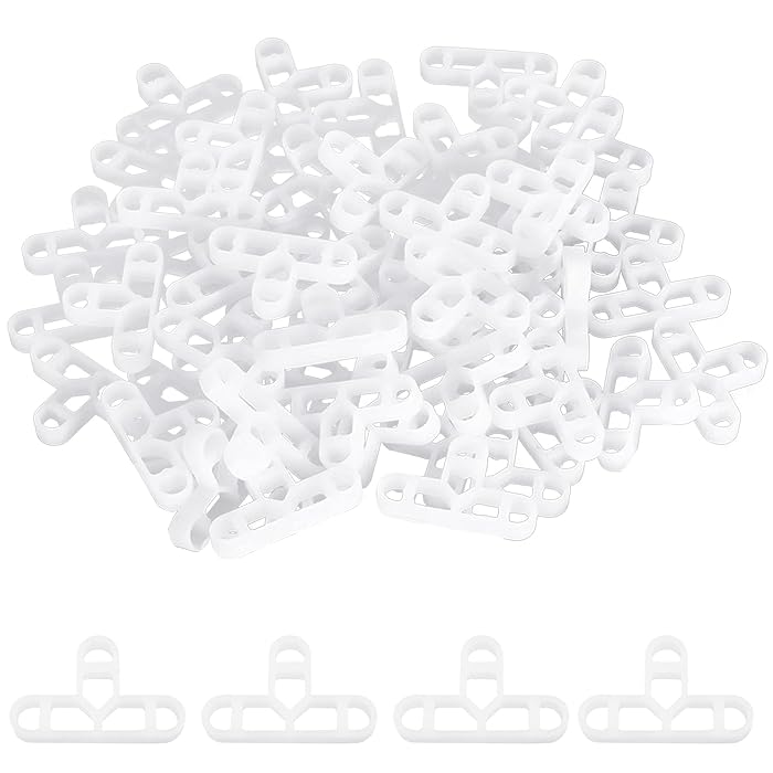 Buy YunBey 100 Pcs Tile Spacers of T Shape Patio Slab Spacers Plastic