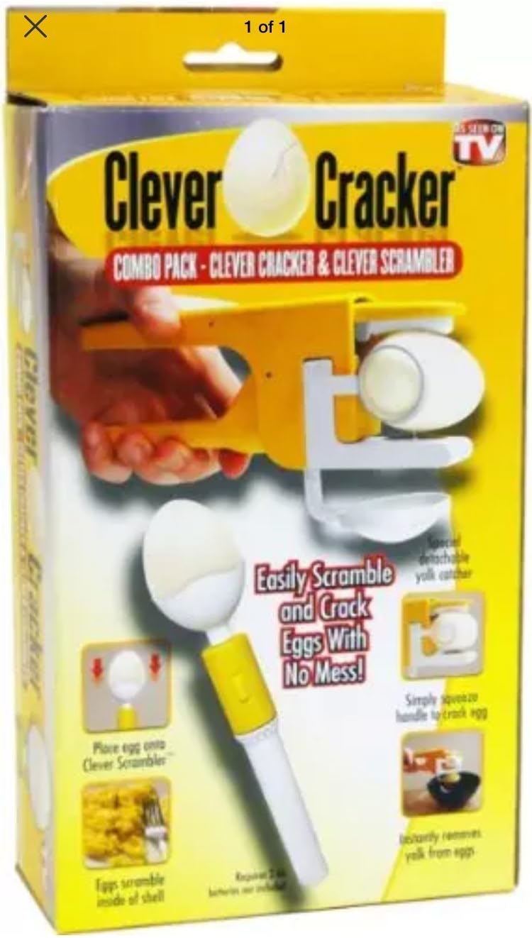 and Egg Scrambler As Seen On TV Combo Pack