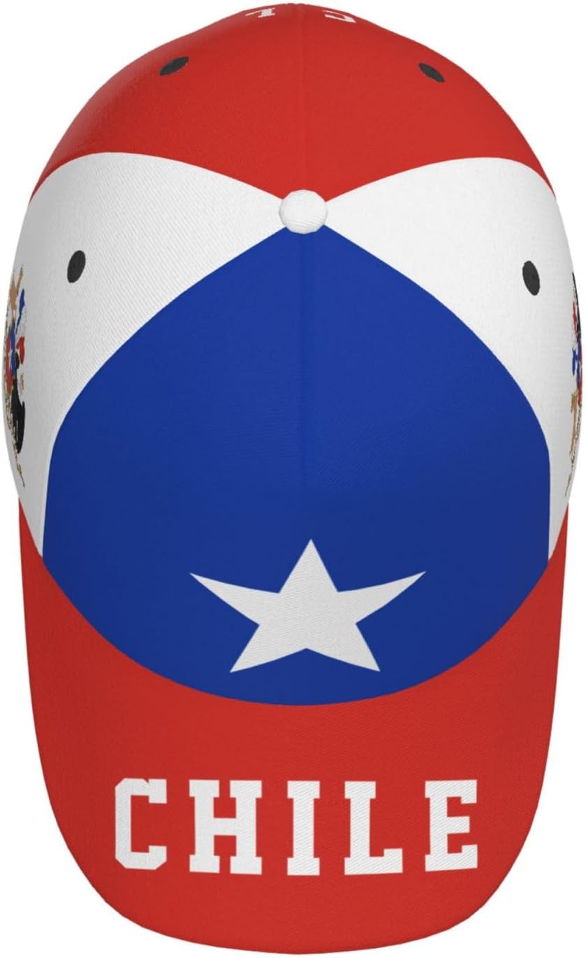 2024 Chile Flag Chilean Fans (1) 3D Print Baseball Caps Unisex Hat Patriotic Cap Multicoloured - Image 8