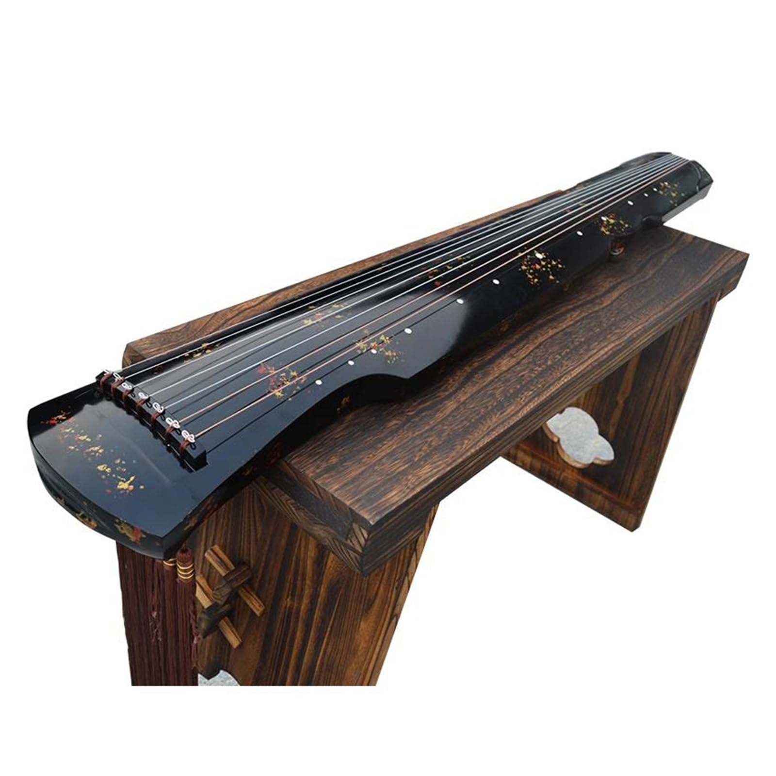 Tradycyjny Instrument Muzyczny Guqin Siedmiostrunowy Guqin Profesjonalny Instrument Odpowiedni Dla Początkujących Którzy Chcą Ćwiczyć Grę(Type 4)