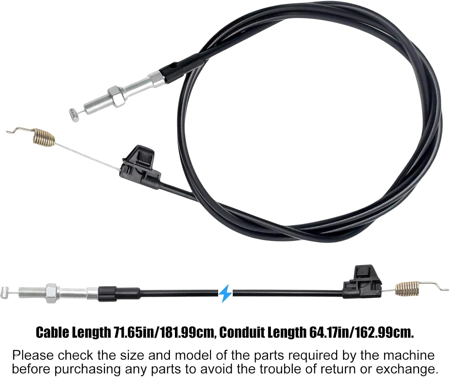 532447586 Drive Control Cable for Husqvarna HU700F Craftsman AYP Walk Behind Mower Parts, Replaces 532 44 75-86 447586 (532447586)