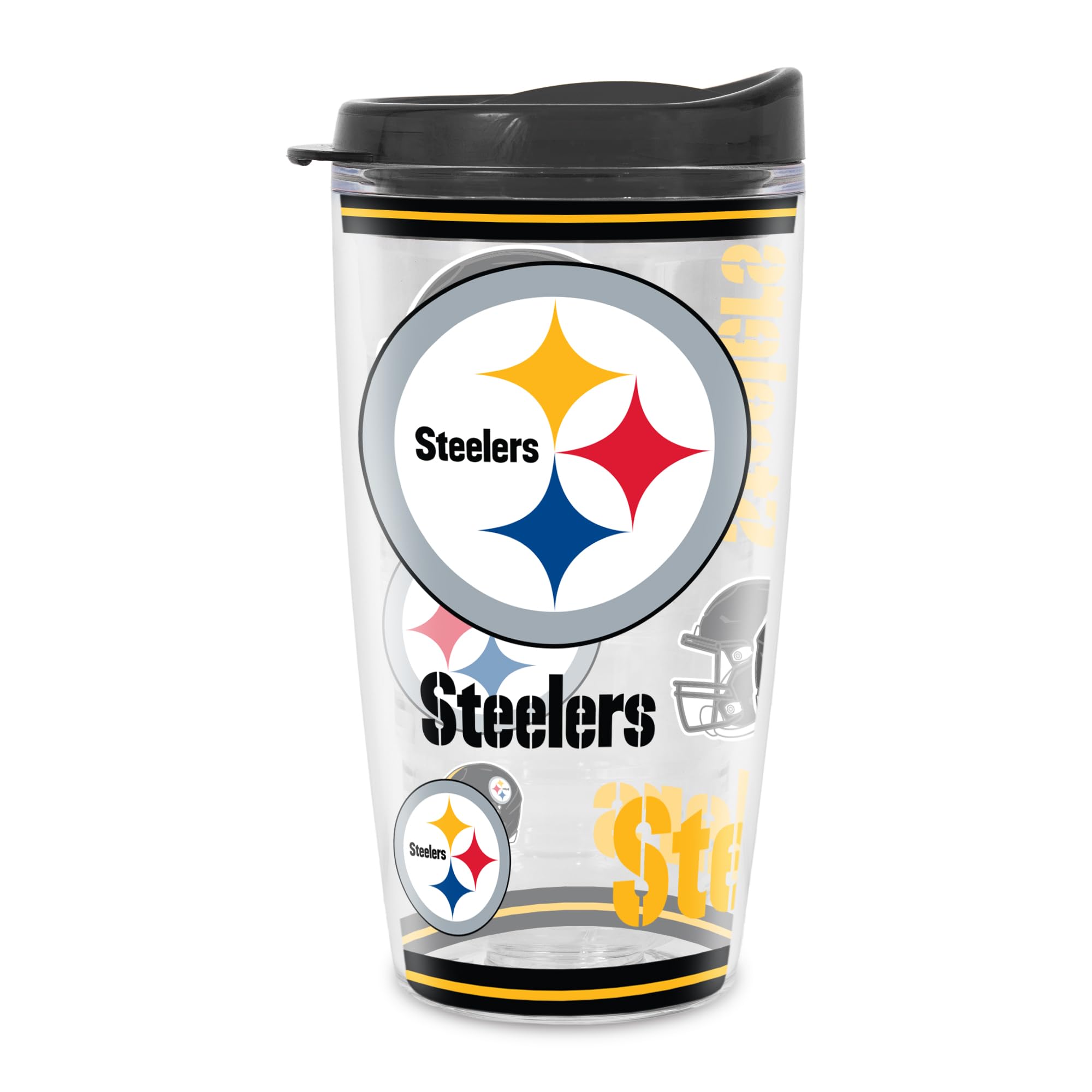 Rico Industries NFL Football Double Wall Mayhem 16oz Tritan Tumbler W Lid