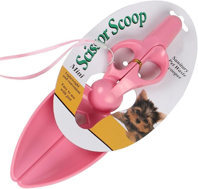 Color poem ornament Scissor Dog Pooper Scooper Simpler and
