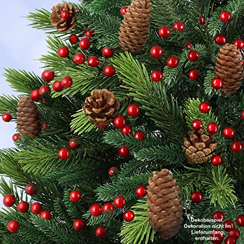 BB Sport kerstboom, kunstkerstboom met takken en naalden in PE/PVC mix (gemaakt met de spuit-gietmethode), incl. dennenboom standaard - Image 5