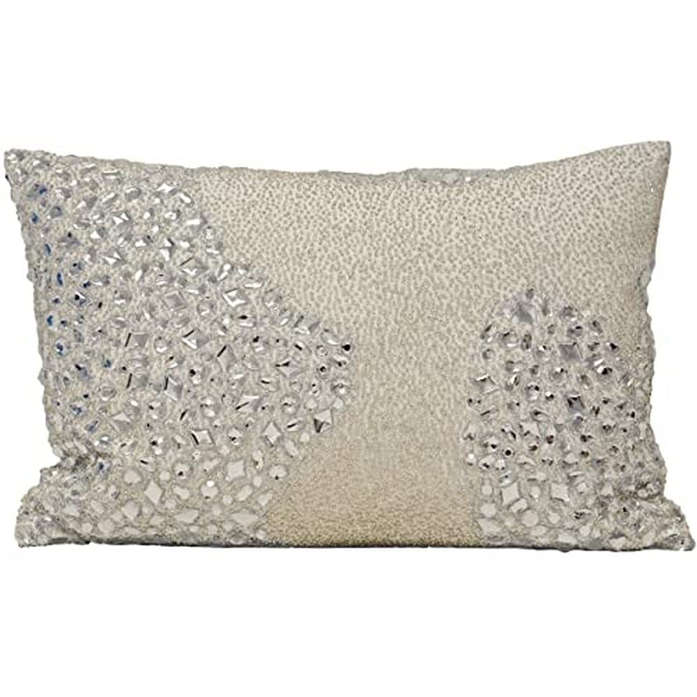 Riva Paoletti Riva Nador Natural Cushion Cover, 35 x 50 cm, Cotton, Cream
