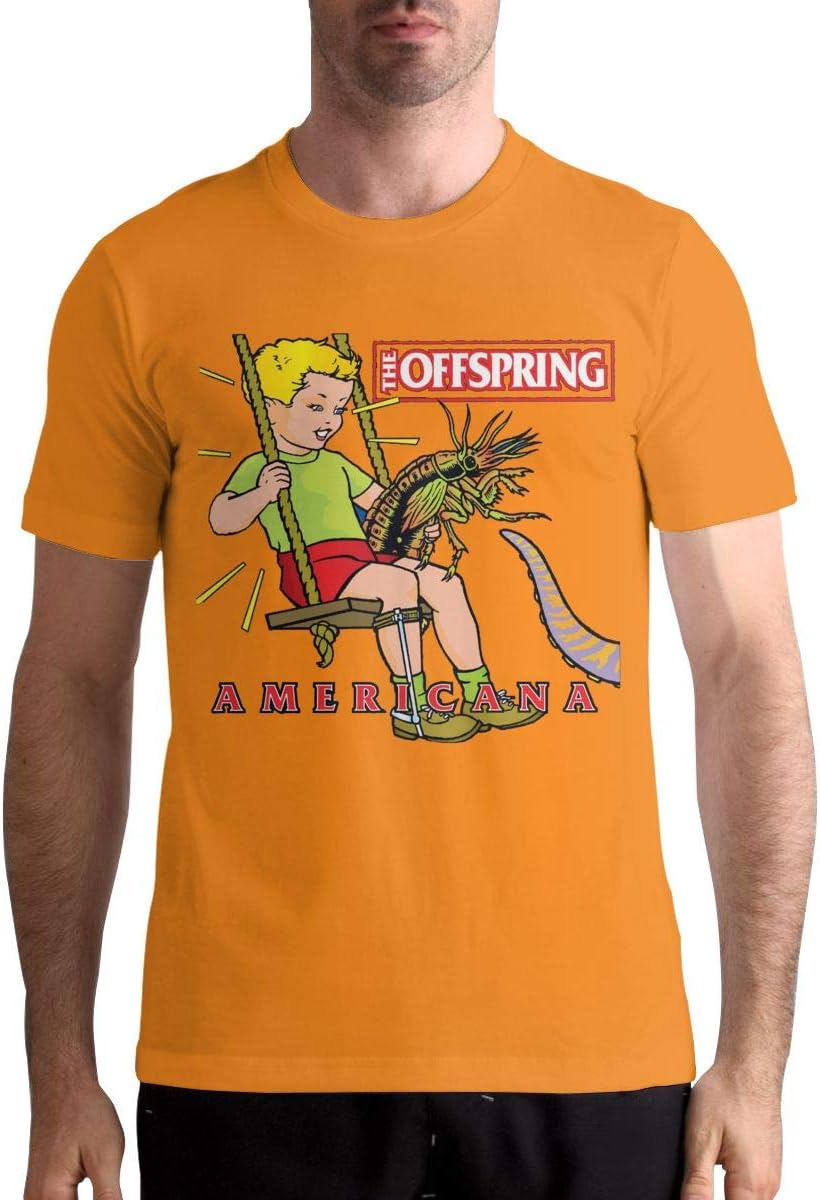Th-e Off-SPR-ing T Shirt Men's Cotton Fashion Sports Casual Round Neck Short Sleeve Tees