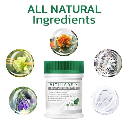 Miniatura 2 de Vitiligo Fix Revitalize Elixir,2023 Nueva crema de tratamiento de vitiligo,Crema calmante para vitiligo,Crema hidratante para el vitíligo de la