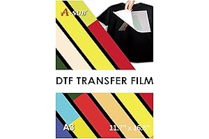 A-SUB DTF Transfer Film for Dark Fabric: Revolutionize Garment Printing