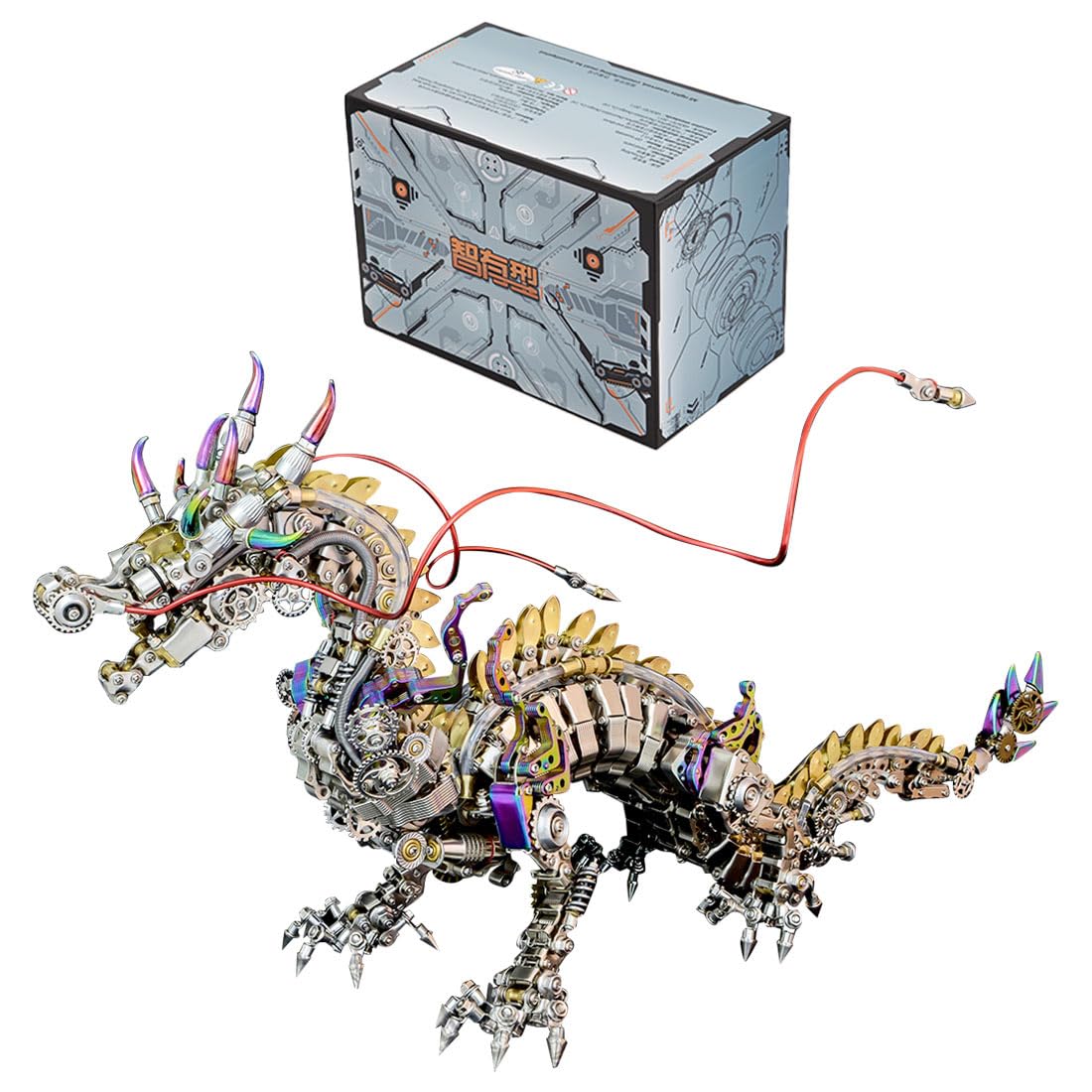 Amazon.com: KAROYD 3D Steampunk Metal Mechanical Worshipful Dragon