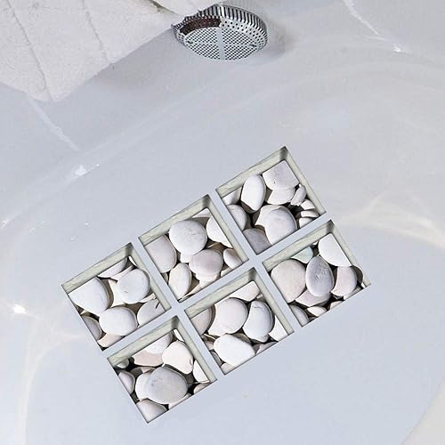 AILEGOU Calcomanías antideslizantes 3D para bañera, calcomanías de ducha de animales para niños, peldaños de seguridad que añaden tracción
