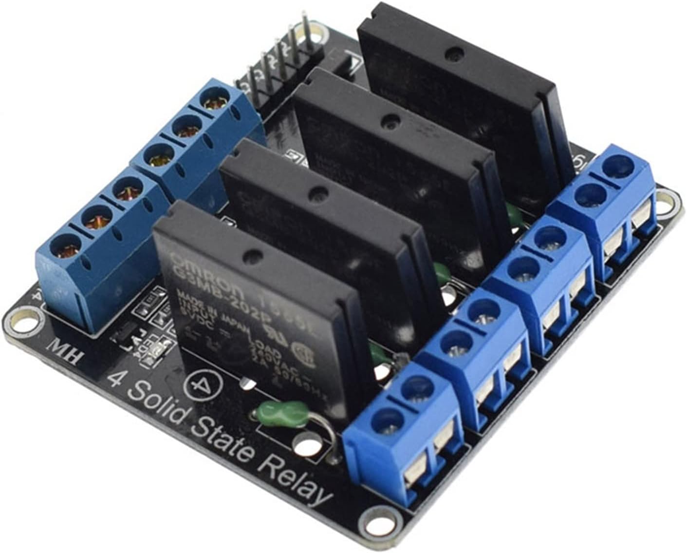 1/2/4/8 Channel Solid State Relay G3MB-202P DC-AC PCB SSR in 5VDC Out 240V AC 2A