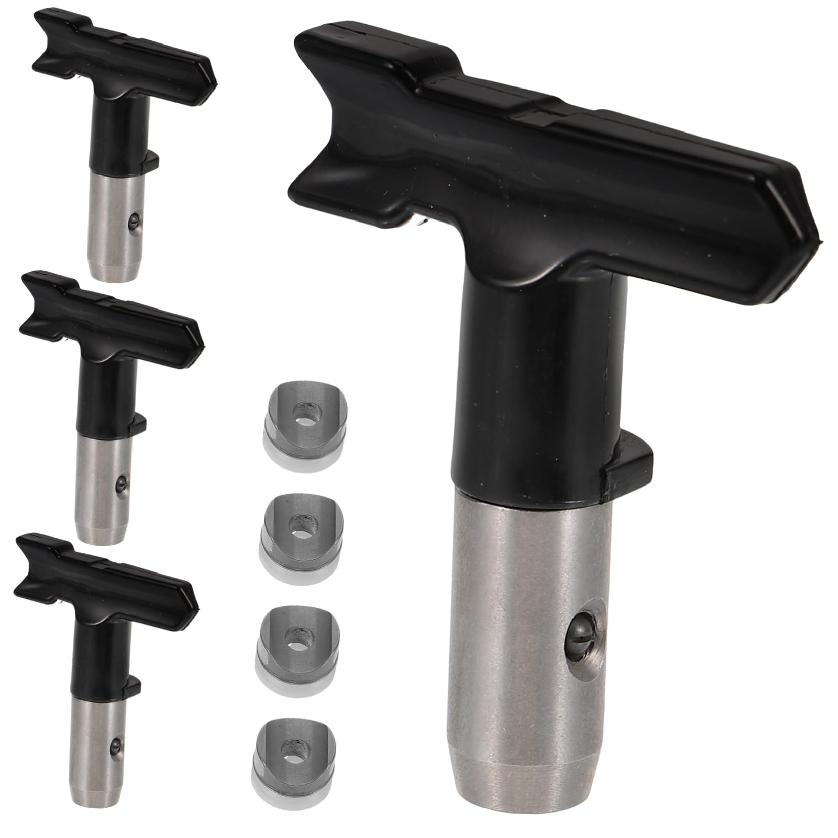 UKCOCO 8pezzi Ugelli Per Spruzzatore Airless Accessori Per Verniciatura Di Punte Reversibili Per Pittura Perfetti Per Finiture Di Interni Ed Esterni Resistente e Facile Da Usare