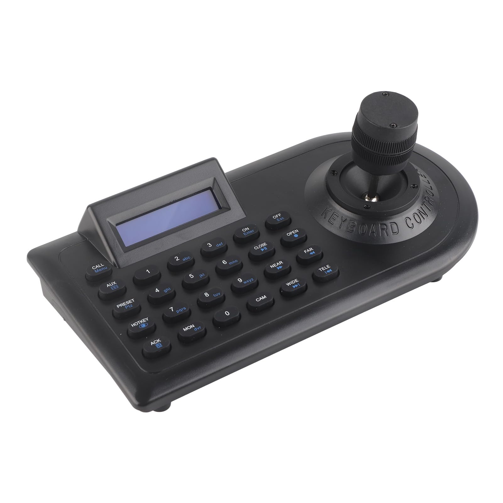 Controller Joystick Telecamera PTZ, Tastiera Controller Telecamera PTZ con Joystick 3D, Schermo LCD, per Telecamere Dome IP PTZ (Spina UE)
