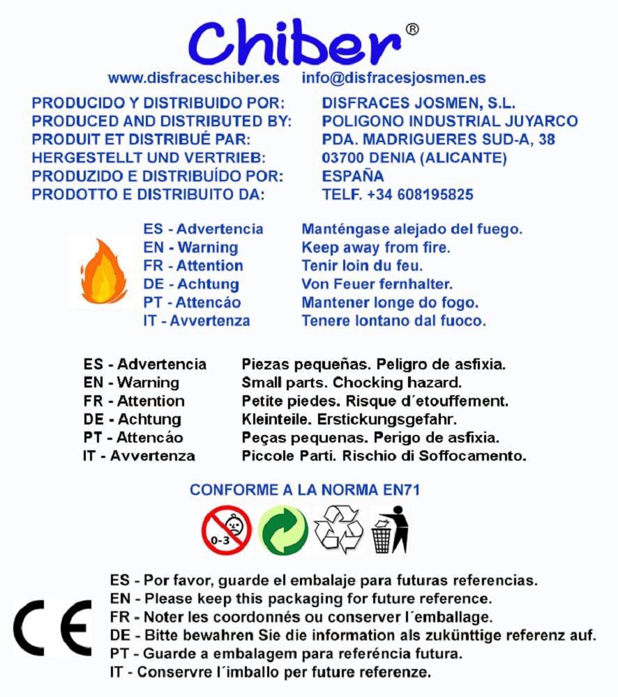 chiber Disfraces Déguisement Père Noël Enfant Deluxe