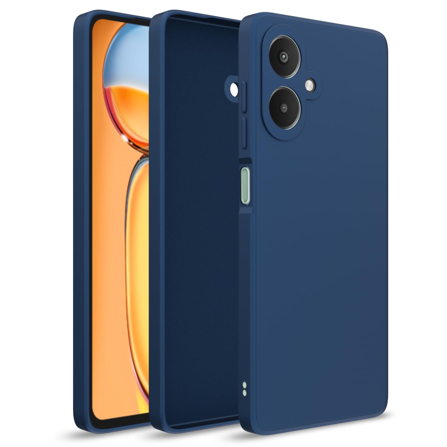 Pikkme Redmi 13C 5G Back Cover Camera Protection Shockproof Soft Matte Silicone Back Case for Redmi 13C 5G (Blue) (B0CV78SCKW) Amazon Price History, Amazon Price Tracker