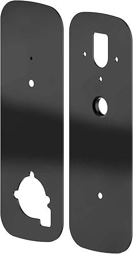 Miniatura 3 de Lockly Duo cerrojo interconectado+pestillo (PGD678W), manija de puerta delantera y juego de cerrojos, sensor biométrico de huellas dactilares 3D,