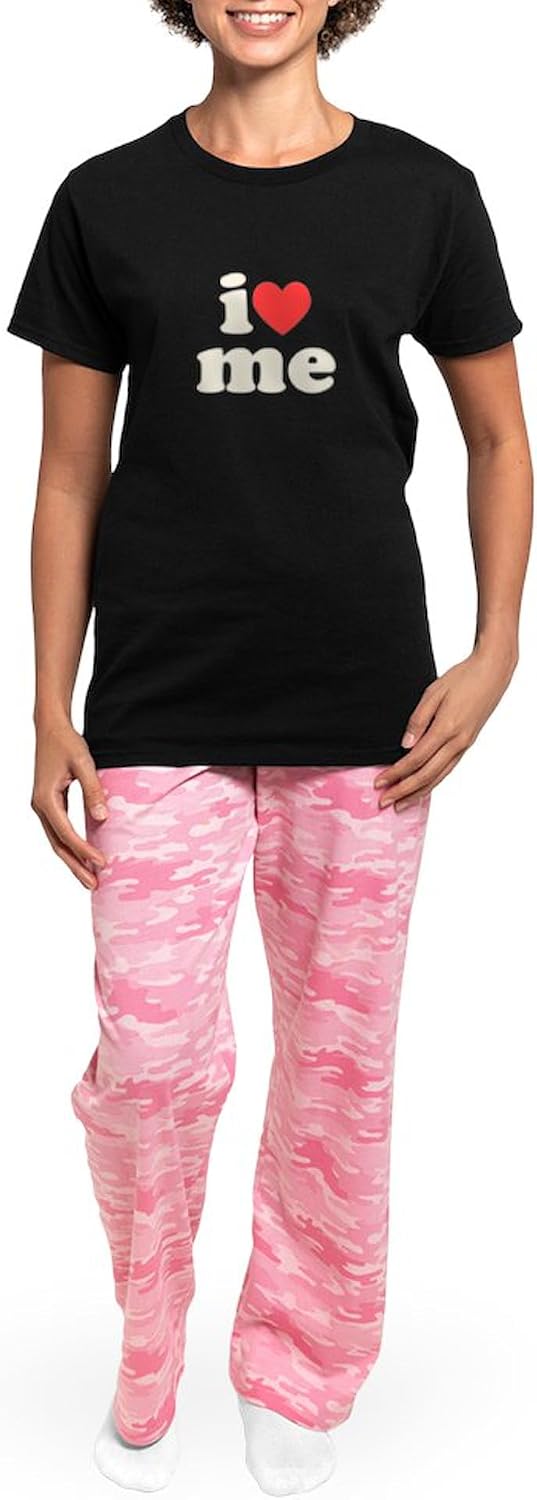 CafePress I Heart Me Pajamas Womens Novelty PJ Sleepwear