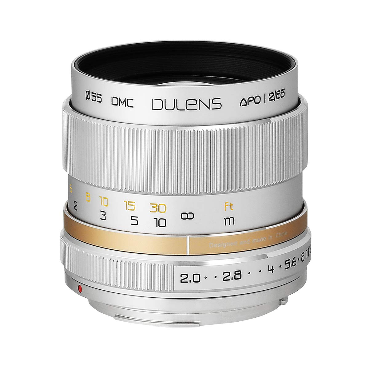 Amazon | DULENS APO 85mm F2 キヤノンEF シルバー（若明光学 毒鏡