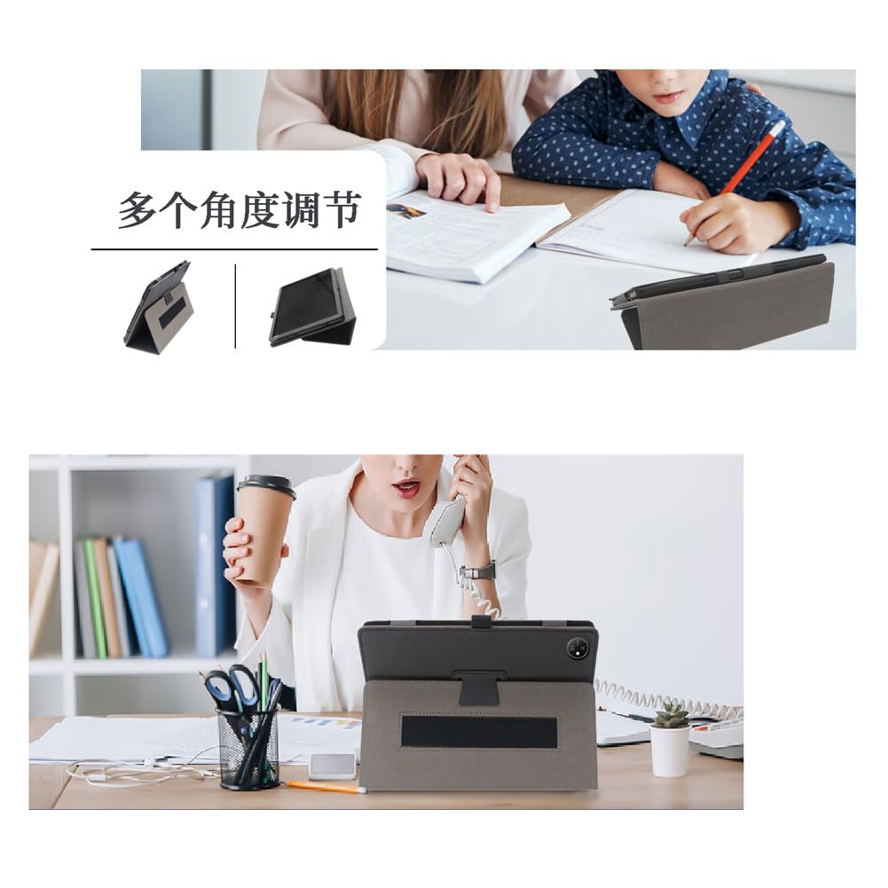 Ytaland Compatibile con Blackview Tab 16 Tablet Custodia 11 pollici, Slim Magnetic Fit Folio Pelle PU Sottile Custodia Protettiva Case