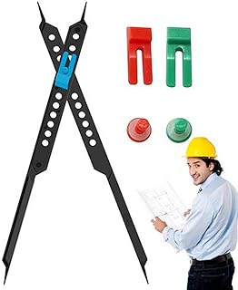 Scale Divider - Drawing Supplies Drawing Tools, Dividers Adjustable Scale Drawing Gauge | Precision Scales for Artists, Ad...