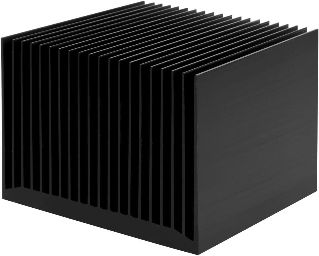 ARCTIC Alpine 12 Passive - Silent Intel CPU Cooler for Intel Sockets 115x and 1200, up to 47 W, Pre-Applied MX-2 Thermal Paste, 95 x 96 mm - Black