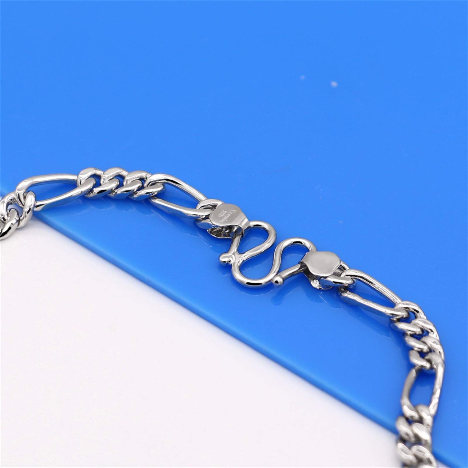 Collier Chaine Homme Herren Halsketten 925 Sterling Silber Herren Halskette Anhänger Link Kette 6 mm22 Silber männliche Schmuckgeschenke