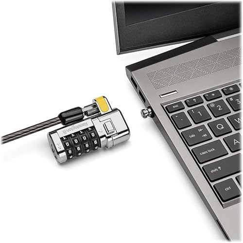 Miniatura 3 de Kensington Candado combinado para portátil ClickSafe® para ranura de seguridad nano (versión codificada maestra) (K68104WW)